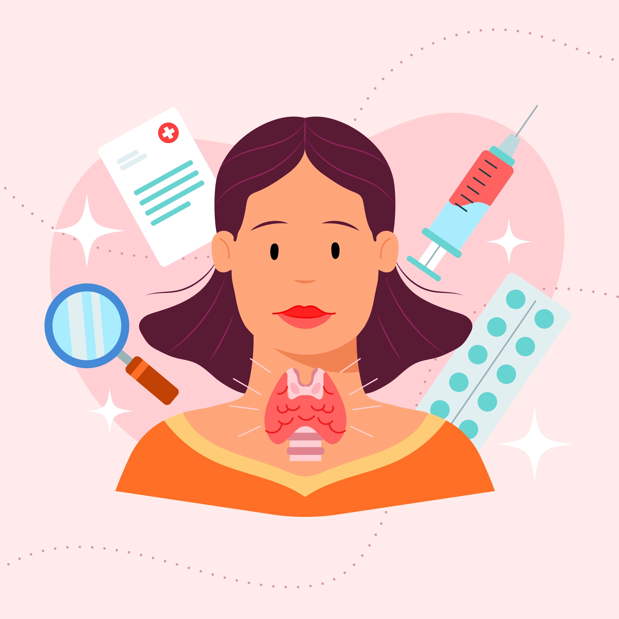 علاج فرط نشاط الدرقية